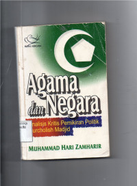 Image of agama dan negara analisis kritis pemikiran politik nurcholish madjid