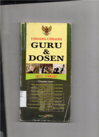 Image of Undang-Undang Guru dan Dosen