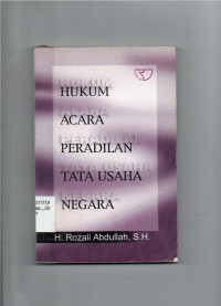 Image of Hukum Acara Peradilan Tata Usaha