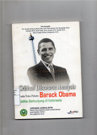 Image of Critical Discourse Analisy Pada Teks Pidato Barack Obama Ketika Berkunjung ke Indonesia