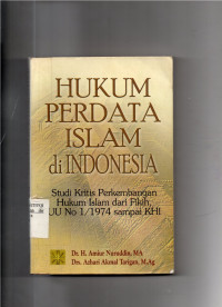 Image of Hukum Perdata Islam di Indonesia
