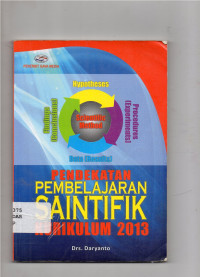 Image of Pendekatan Pembelajaran Saintifik Kurikulum 2013