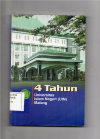 Image of 4 Tahun Universitas Islam Negeri (UIN) Malang