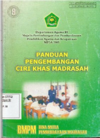Image of Panduan Pengembangan Ciri Khas Madrasah